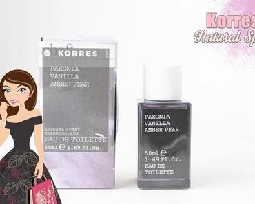 Korres 'Paeonia-Vanilla-Amber Pear' Eau de Toilette *Review*