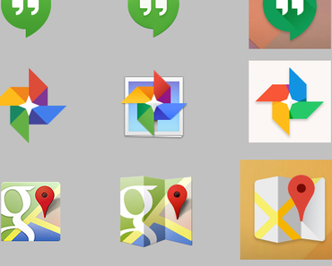 Google Project Moonshine : Icons für Web und App werden geändert