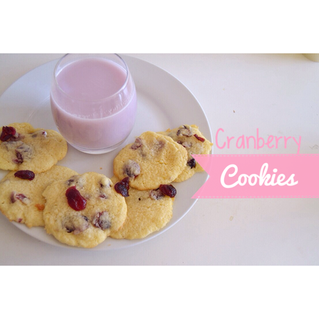 Cranberry Cookies ♡