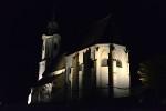 Pfarrkirche St. Nikolaus in Emmersdorf beleuchtet mit Slow Light