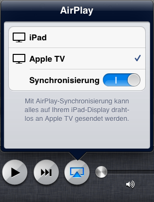 iPad-Fernseher-Airplay