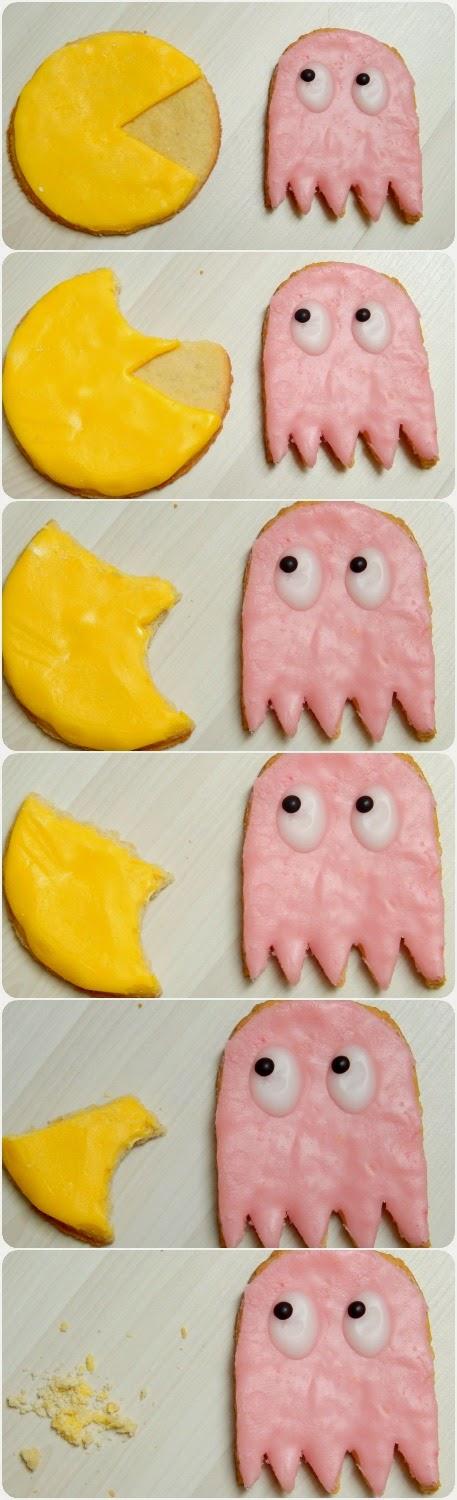 Pacman Cookies
