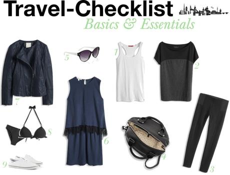 Travel-Checklist ... alle Teile von http://www.esprit.at/damen/