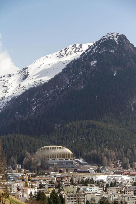 Davos Dorf mit dem InterContinental