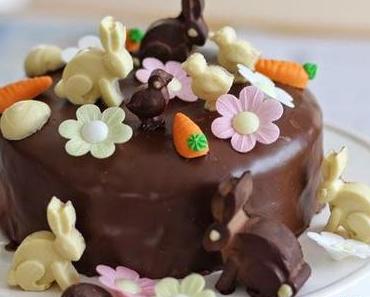 Frohe Ostern und  meine Oster-Schokoladen-Torte