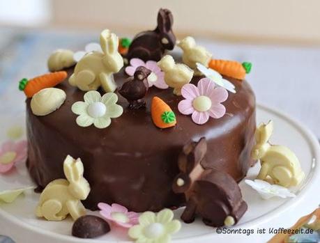 Frohe Ostern und  meine Oster-Schokoladen-Torte