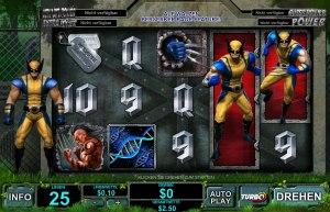 Der Geldspielautomat Wolverine
