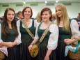 Marketenderinnen Conny, Sieglinde, Julia, Elisabeth - Osterkonzert der Stadtkapelle Mariazell 2014