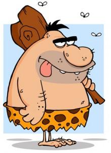 Caveman Cartoon Character