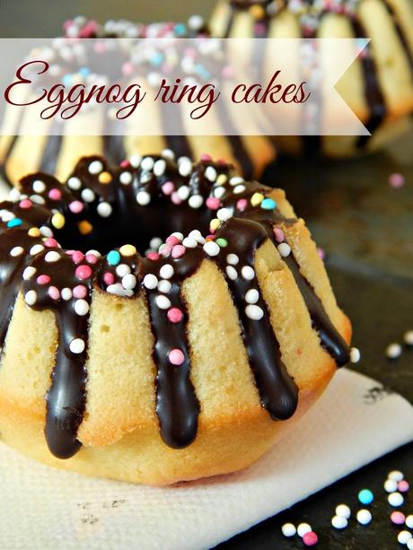 Eggnog ring cakes / Eierlikör Gugel