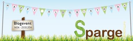 1. Bloggeburtstag - Blogevent Spargel