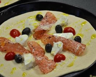 Flammkuchen aus dem Steinbackofen