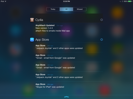 Curiosa jetzt mit iOS 7 kompatibel: Hintergrund Updates und Benachrichtigungen für Cydia