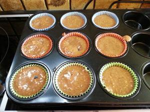 Rezepte zum Abnehmen – Low-Fat Dinkelflocken-Bananen Muffins