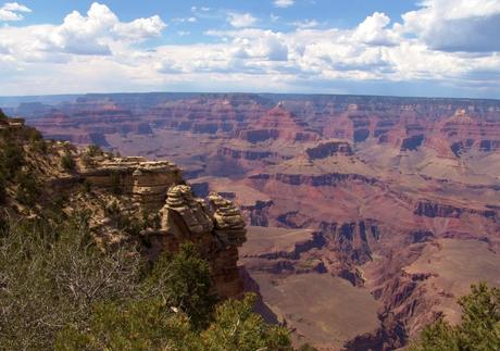 Der Grand Canyon in seiner ganzen Pracht. 