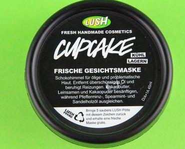 Cupcake von Lush - frische Gesichtsmaske mit Schoko und Minze