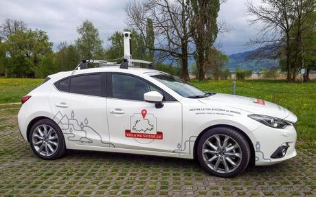 Voilà ma Suisse-Auto mit Streetview Kamera