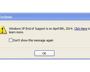 Ungewollter Abschied von Windows XP – wie man es besser machen könnte