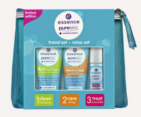 essence pure skin travel set