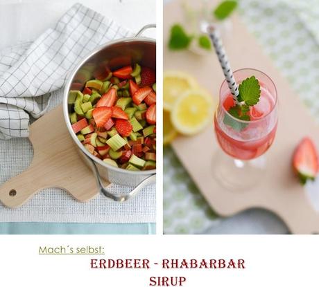 [BeerenHunger] Erdbeer-Rhabarber Sirup