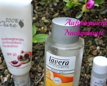 Aufgebraucht & Nachgekauft: April 2014