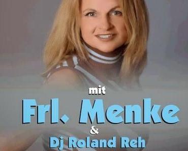 Frl. Menke  und DJ Roland Reh am 30.04.14 im Kulturzentrum Werkhof in Hohenlimburg