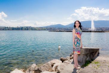 Ana Alcazar Summer Minidress in Geneva