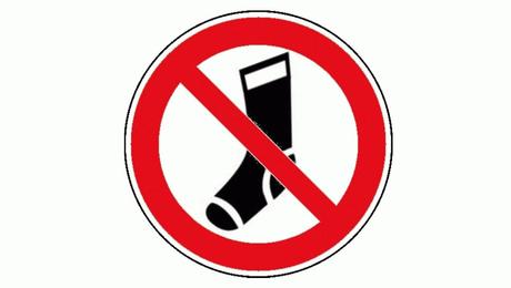 Kuriose Feiertage - 8. Mai - Ohne-Socken-Tag - der amerikanische No-Socks-Day - (c) www.kuriose-feiertage.de