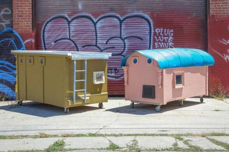 Homeless Homes Project: Aus Sperrmüll entstehen kleine Häuser für Obdachlose