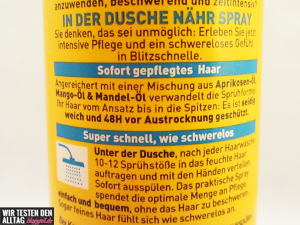 GARNIER Fructis Wunder Öl-Spray & In der Dusche Nährspray