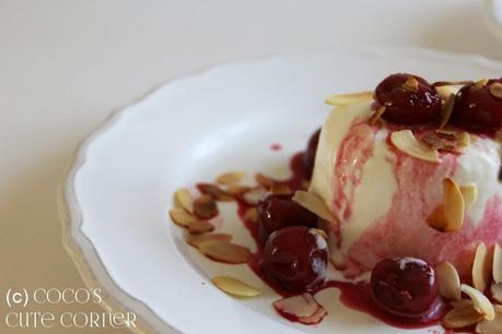 Sour Cream Eis mit Sauerkirschen - sauer macht lustig und lasst uns feiern