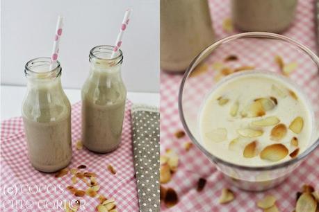 Bananen-Mandelmilch Smoothie - das flüssige Frühstück