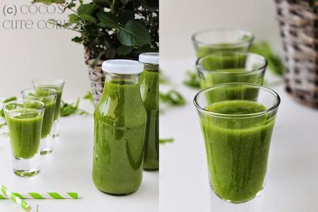 Green Smoothie - ein kleiner Hulk zum Frühstück