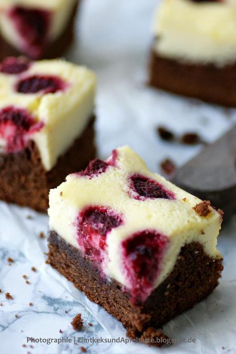 Berry-Brownie-Cheesecake... oder: alle meine Lieblinge in einem Kuchen vereint!