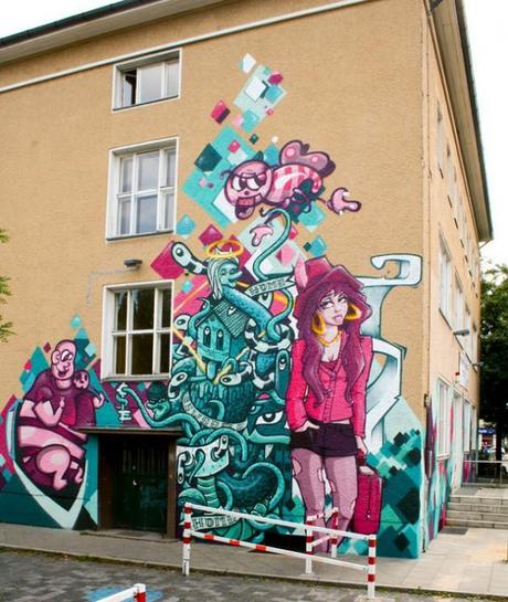 Graffitis von Age Age (Hannes Höhlig)
