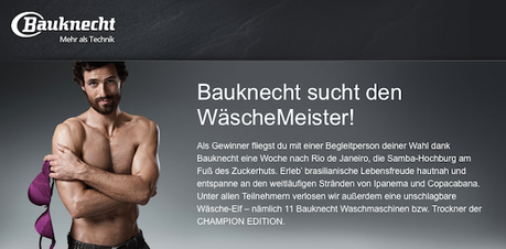 Bauknecht sucht den Wäsche-Meister 2014!