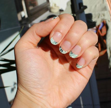 Meine Nails of the Day (NOTD) - Frühlingshaftes French