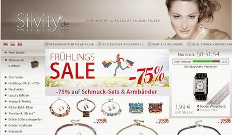 Silvity Online-Schmuckshop