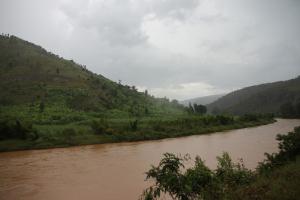 Entlang des Nyabarongo Flusses in Richtung Musasa in der Nord Provinz