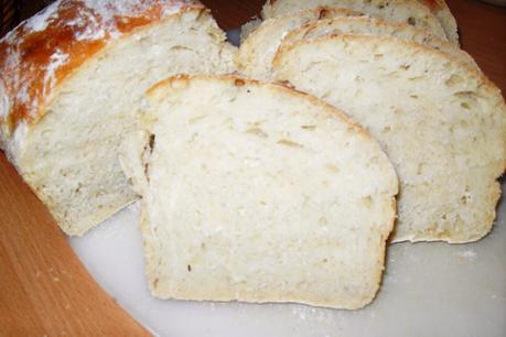 Helles Brot ohne Kneten