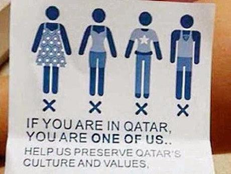 Katar. Neue Kleiderordnung für Touristen und Ausländer
