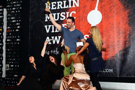 Berlinspiriert Musik BMVA Daniel Moshel der Gewinner Best Production Foto by Pascale Scerbo Sarro Berlinspiriert Musik: Berlin Music Video Awards 2014