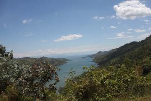 Atemberaubender Blick auf den Kiwu-See