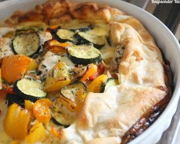 Gemüse - Lachs - Quiche *