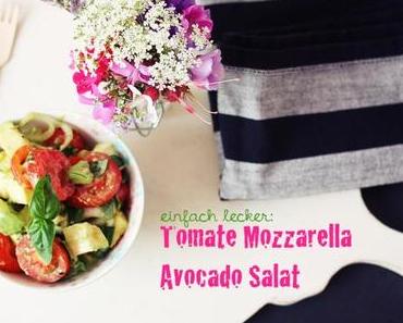 Tomate-Mozzarella-Avocado-Salat