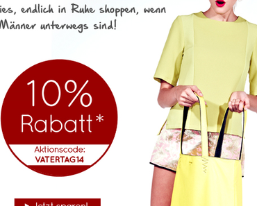 Happy Shopping für Mutti an Vatertag!