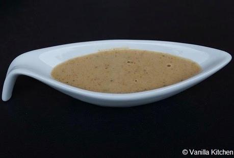 Salatdressing auf Orientalisch