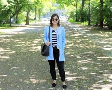 OUTFIT | The blue coat