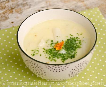 Spargelcremesuppe 3