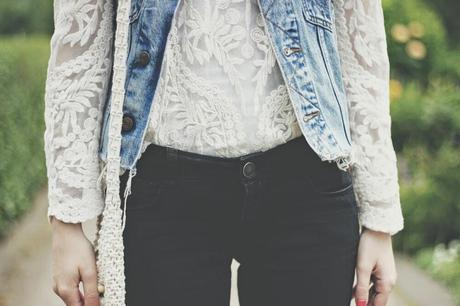 OOTD: Lace Shirt